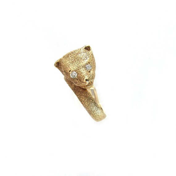 puma gold ring