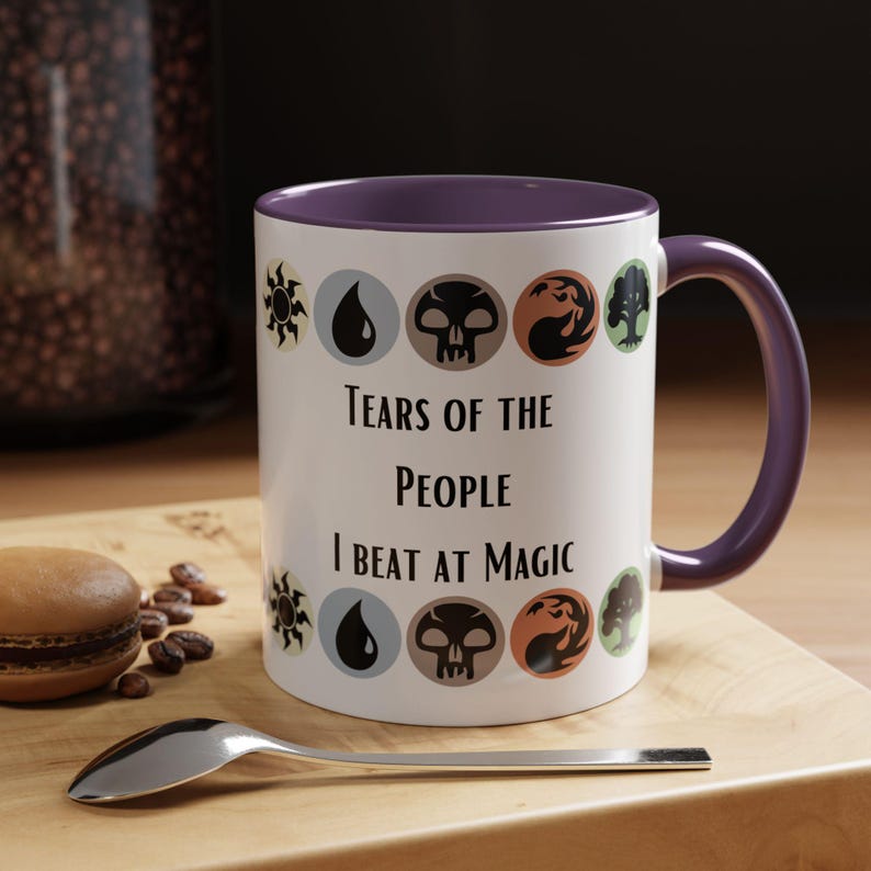 Magic The Gathering Tears of the People I Beat at Magic Coffee Mug - TCG Gift for Gamers MTG Fans Dungeons and Dragons Birthday, Holidays bild 3