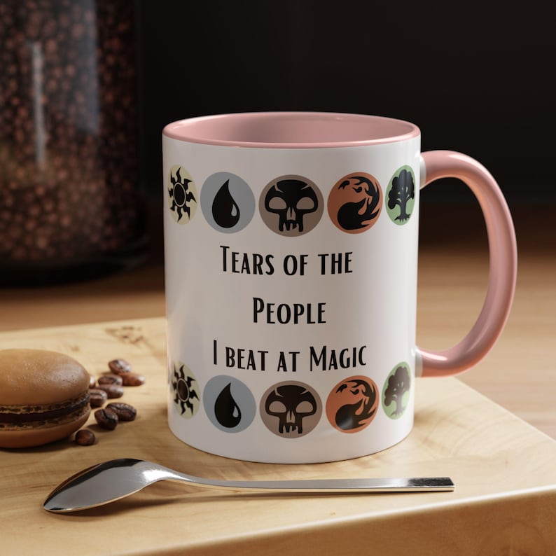 Magic The Gathering Tears of the People I Beat at Magic Coffee Mug - TCG Gift for Gamers MTG Fans Dungeons and Dragons Birthday, Holidays bild 4