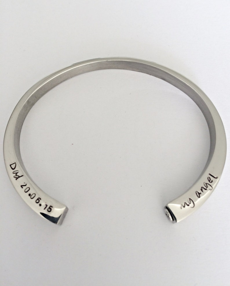 Cremation Bracelet Cremation Bangle Cuff Loved Ones Ashes Etsy Australia