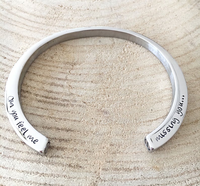 Cremation Bracelet Cremation Bangle Cuff Loved Ones Ashes Etsy