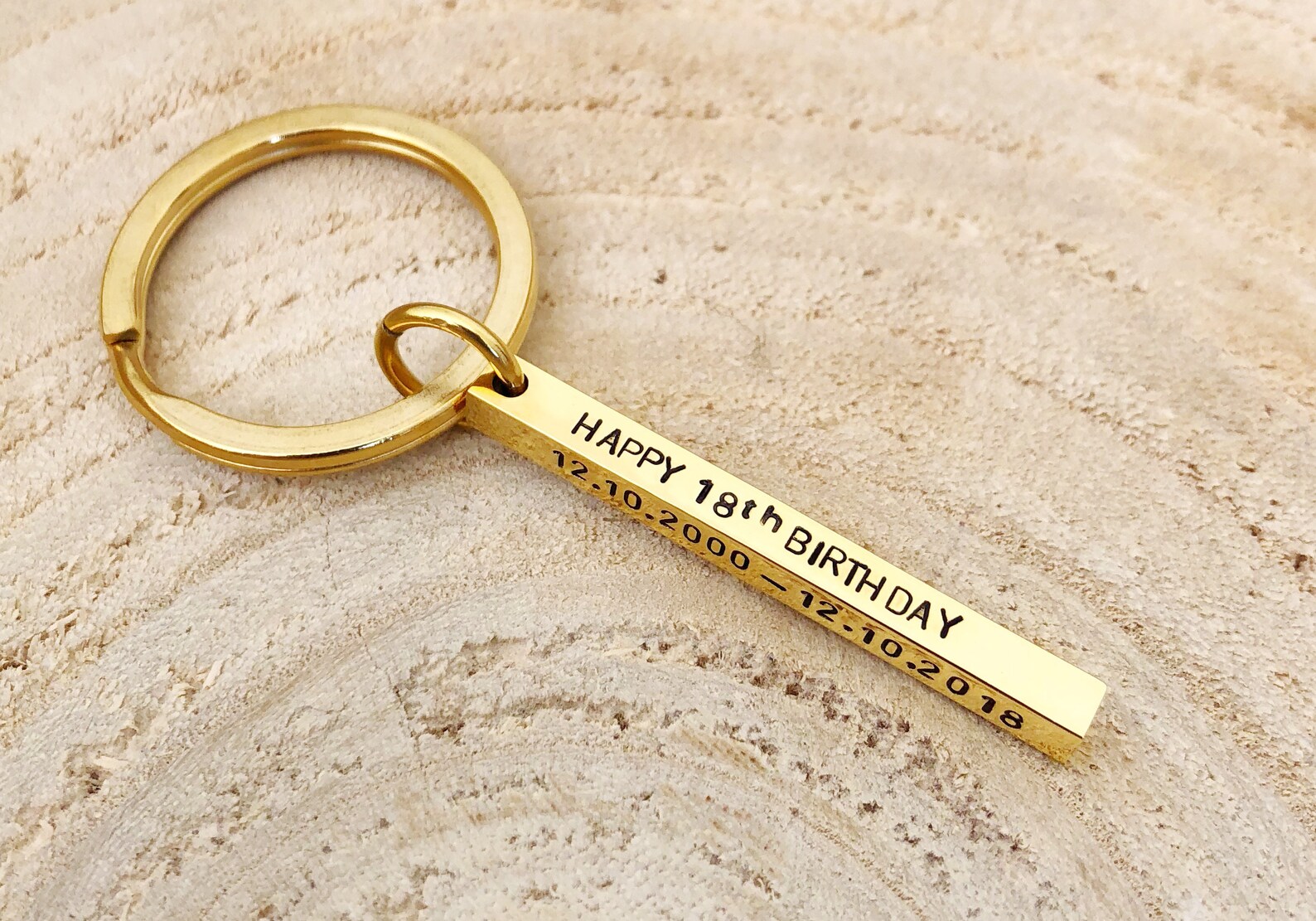 Name Keyring Inspiration Keyring Hand Stamped Keyring Etsy