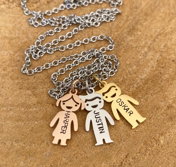 Name Necklace Mothers Day Gift Little 