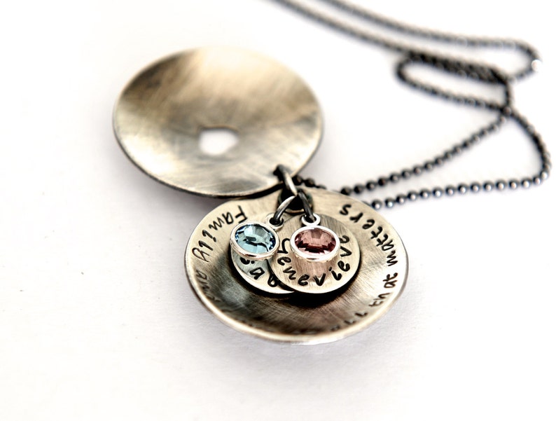 Locket Necklace Mothers Day Domed Locket Gift For Mother | Etsy