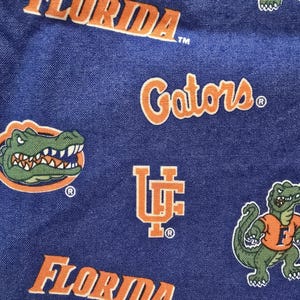 UF Florida Gators Sykel Baumwolle Stoff 90&quot;x 40&quot;FL048
