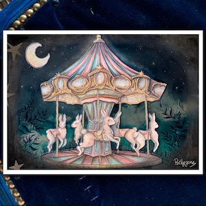 Le Carrousel Enchanté ~ Carte/Print