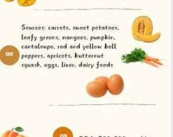 Nutrient Fact Infographics