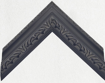 Marco adornado negro