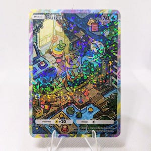 Buizel pokemon pocket app tcg proxy Pokemon card haute qualité alternative personnalisée art complet Shining Revelry ensemble