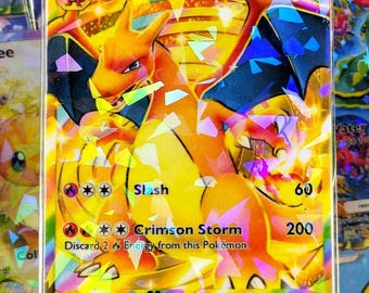 リザードン ex クラウン レア ゴールド ホログラフィック ポケモン TCG