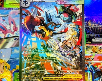 M ルカリオ EX GX ポケモンカード - Etsy 日本