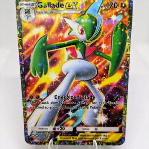 Cartas de Pokémon Gallade Ex de alta calidad, proxy, personalizadas, con arte completo, para la aplicación TCG de Pokémon Pocket, juego de cartas de Pokémon Space Time Smackdown.