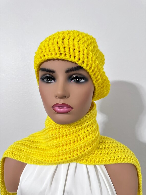 【中古】Y-3 KNIT SCARF イエロー Soft-Brushed Cable-Knit Infinity Scarf for Women | Old Navy
