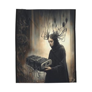 Spellbound Synth - Plush Blanket