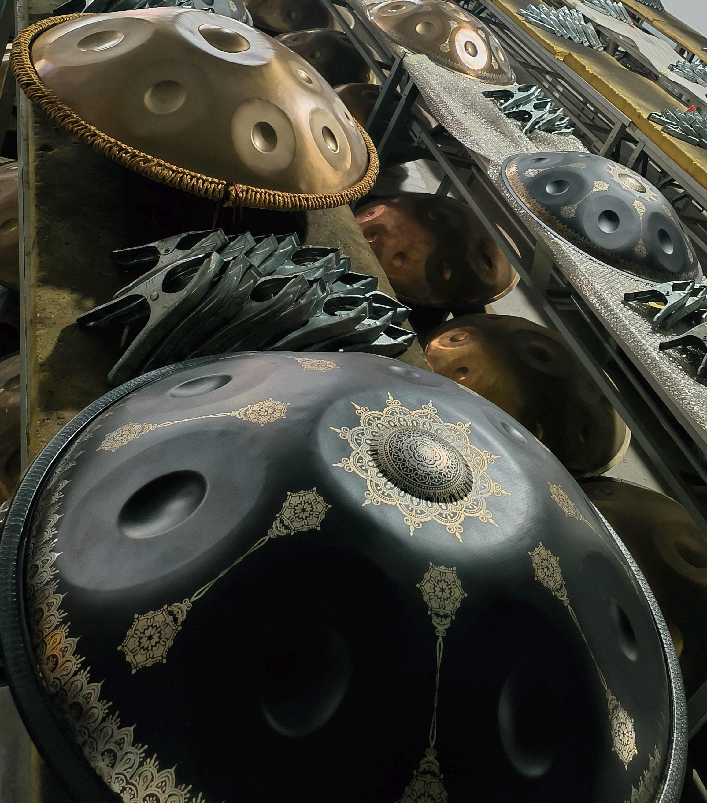 Fossey Handpan 10-note D Kurd Stainless Steel 432hz Hand Drum - Etsy