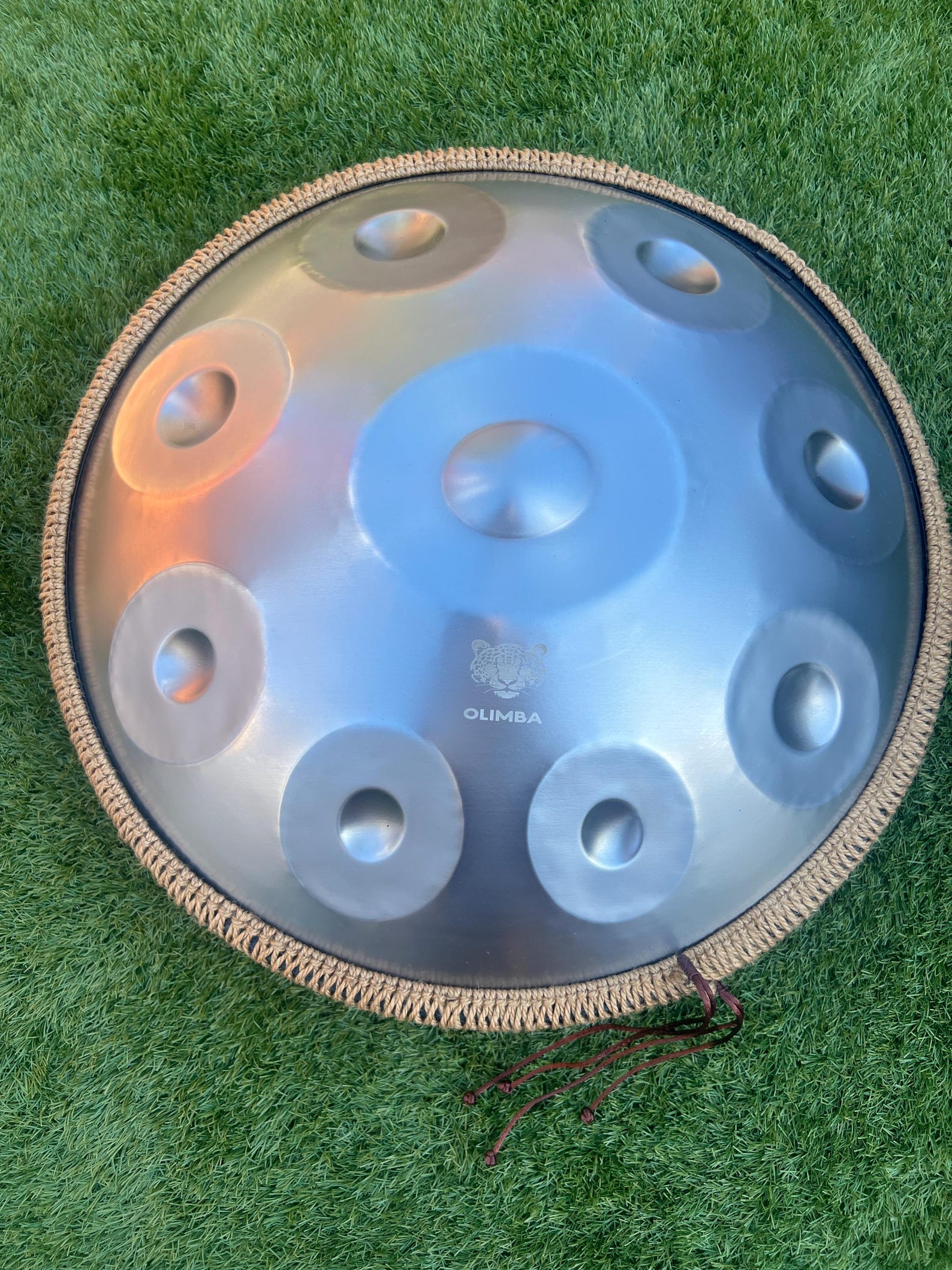 Purple Handpan / 22 Inch / Stainless Steel / D Kurd Tuning - Etsy