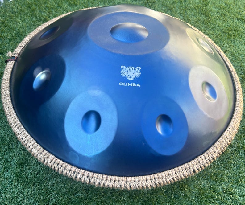 Purple Handpan / 22 Inch / Stainless Steel / D Kurd Tuning - Etsy