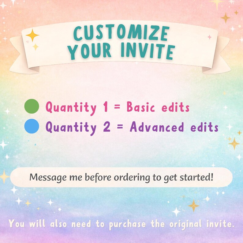 Customization Add-on for Canva Templates - Etsy
