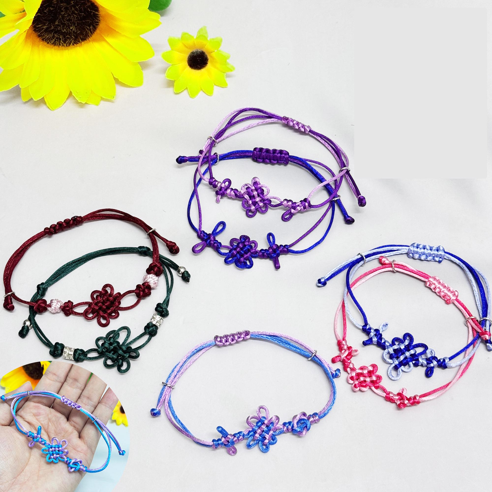 AOWVUTS Bracciale Demon Hunters Braccialetti Magnete Anima Gemella Regolabile Bracciale Intrecciato a Mano Braccialetti Amicizia Kpop Rumi Jinu Cosplay Costume Gioielli Regali per Fan Coppie