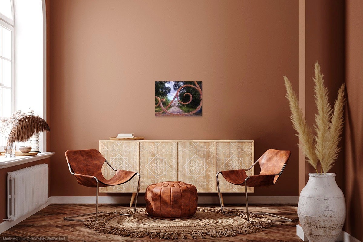 Französisches Schloss und Gartentor | Etsy