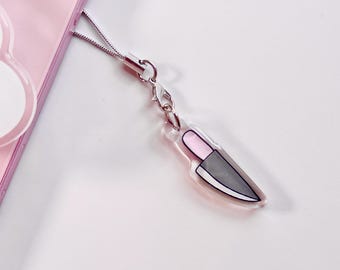1 Knife phone charm