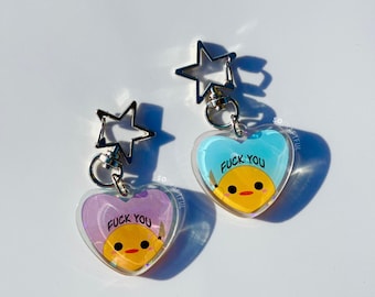 Fuck You Duck Keychain