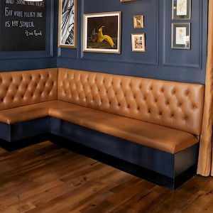 Brown faux leather cushions, faux leather cushions, handmade leather covers, custom sizes, scrubable with water.