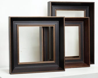 Custom Solid Wood Picture Frame, Wall Hanging Photo Frame