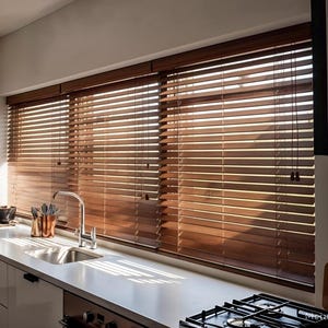 Green Bamboo Curtains, Green Venetian Blinds, Bamboo Curtains, Window Decoration, Home Decoration, Blinds.
