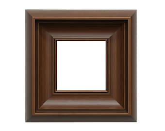 Custom Retro Solid Wood Picture Frame: Wall Hanging, Home Decor