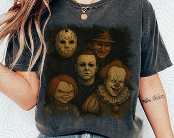 Ghost Scary Halloween PNG,  Face Horror Halloween png, Horror Movie Png, Retro Halloween png, Horror Friends Png files Digital Download