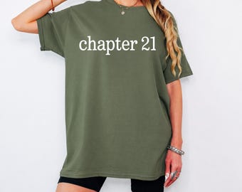 Chapter Birthday Sweatshirt, Custom Year Hoodie, 21st Birthday Gift, Personalized Milestone Cloth Number Birthday