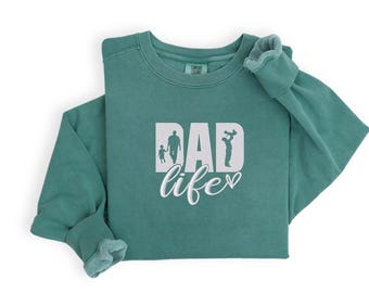 Embroidered Dad Life Shirt, Comfort Colors Dad Shirt, Father's Day Gift, Gift for New Dad, Dad life Shirt, Funny Dad Gift, New Dad Shirt