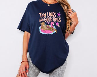 Summer Beach Sweatshirt, Vacation Graphic Tee, Tropical Women's Crewneck, Pool Party Shirt