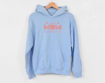 Embroidered The Best Mom, Happy Mom Happy Life, Mommy Shirt,  Mothers Day Gift, Mothers Day Shirt, Best Mom Ever Sweatshirt