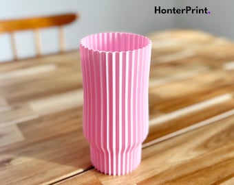Polygonal Vase STL 3D Print File, Digital Download for 3D Printing, Modern Home Decor Vase, 3D Print Home Decor
