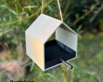Bird Feeder STL 3D Print File, Digital Download for 3D Printing, Bird House 3D stl file, 3D bird home
