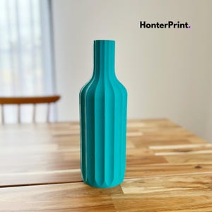 Bottle Vase STL 3D Print File, Digital Download for 3D Printing, Modern Home Decor Vase, 3D Print Home Decor Scandi Style