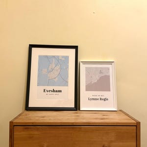 Impression de carte personnalisée avec cadre