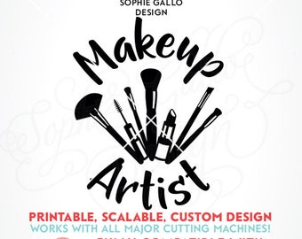 Download Free Makeup Artist Svg Etsy SVG Cut Files