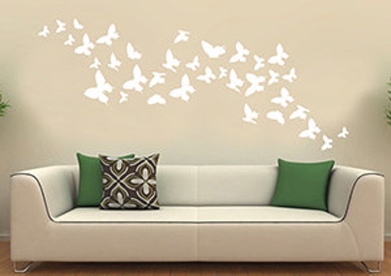 Download Fluttering Butterflies Cut SVG DXF digital download files | Etsy