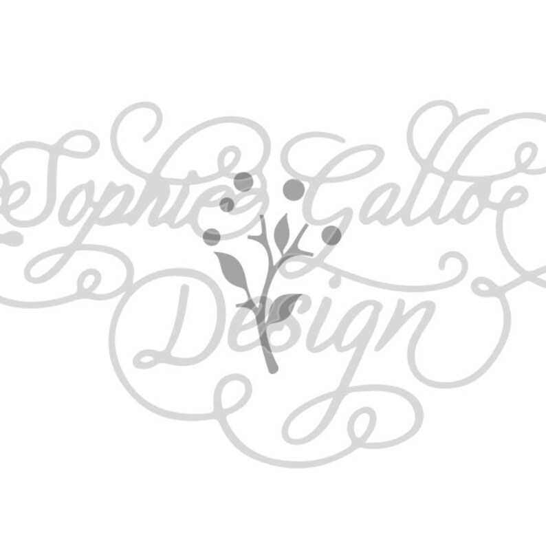 Download Die cut Christmas Berries Set SVG DXF digital download ...