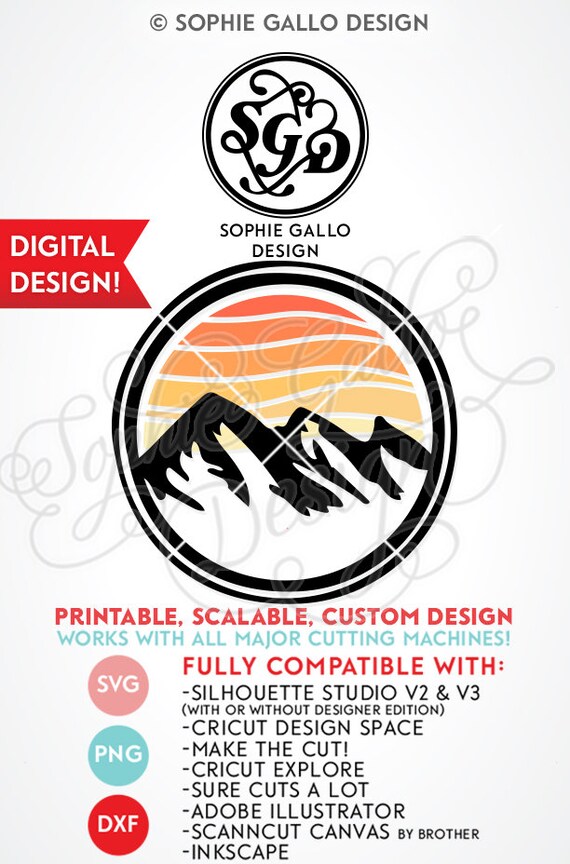 Free Free 213 Mountain Sunset Svg SVG PNG EPS DXF File