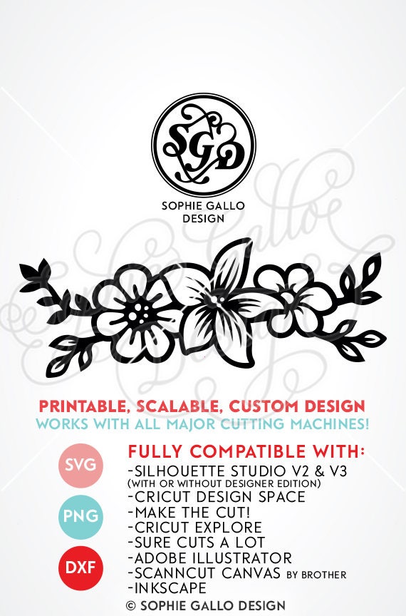 Download Paper Party Supplies Paper Lily Flower Place Card Wedding Place Card Cut File Svg Studio V3 Silhouette Eps Pdf
