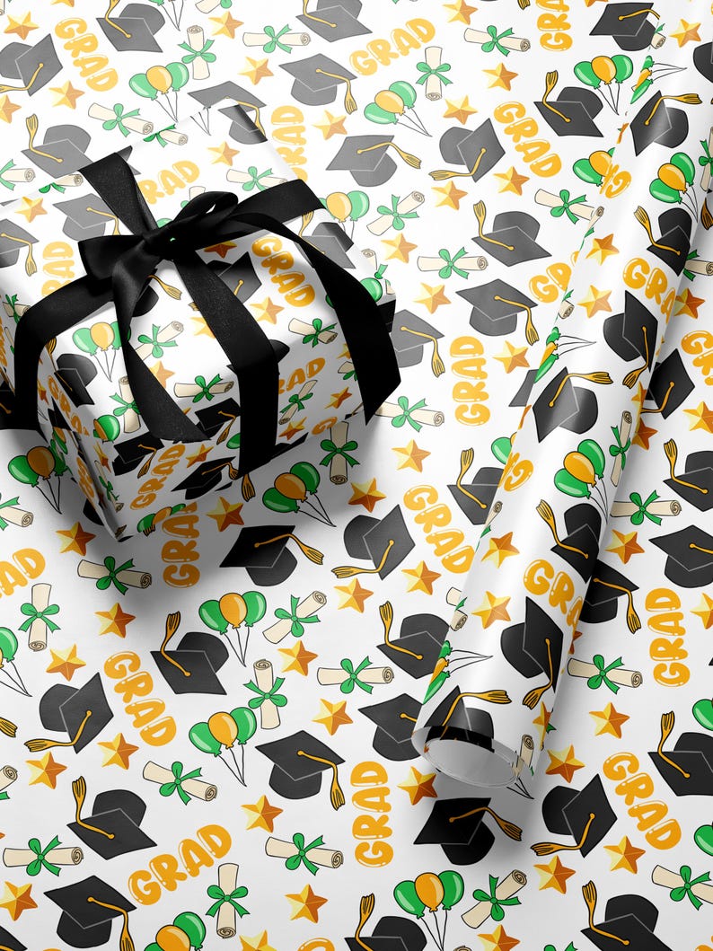 Graduation Gift Wrap 2026 Class of 2026 Wrapping Paper High School ...