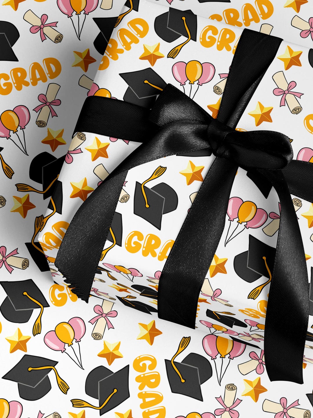 Fun Graduation Gift Wrap 2026 Grad Wrapping Paper High School College ...