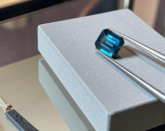No Heat Blue Sapphire: Unheated, Untreated 1.16 Ct. - Madagascar Gemstone