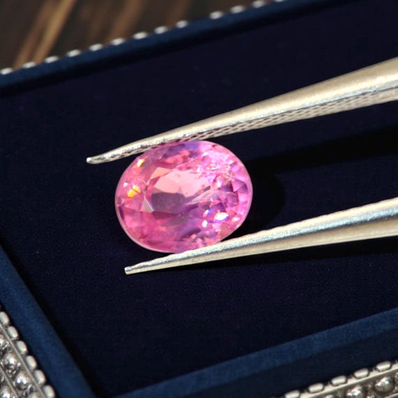 Rare Mahenge Spinel 1.04 CT Pink Gemstone 6x5mm Natural Gem for Collector or Jeweler