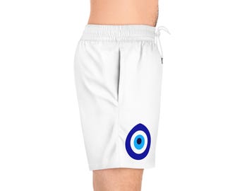 Bañador Evil Eye / Bañador de playa de longitud media para hombre