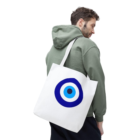 Evil Eye Symbol Tote Bag | Nazar Protection Tote